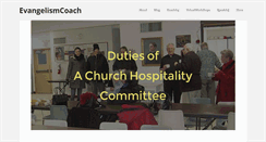 Desktop Screenshot of evangelismcoach.org